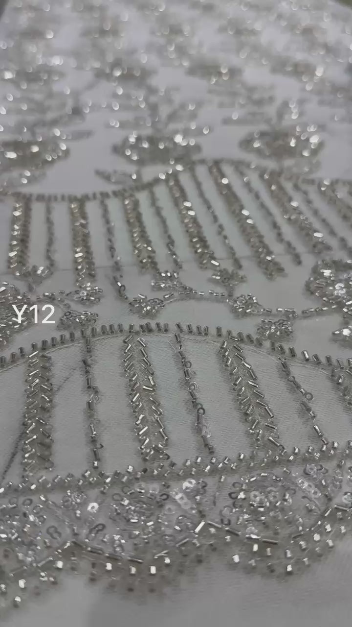 Tissu Perlage/yards